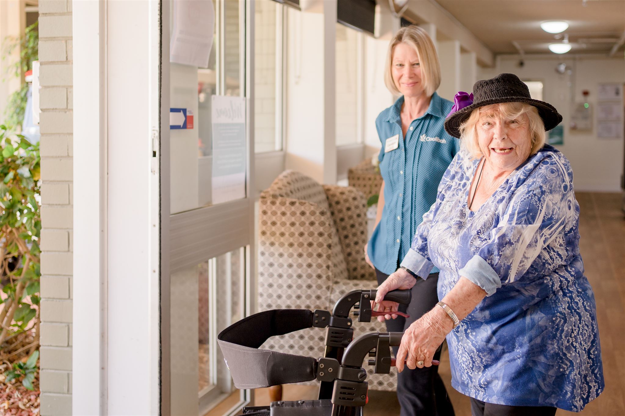 Coolibah Care 2021 coolibah care staff and resident